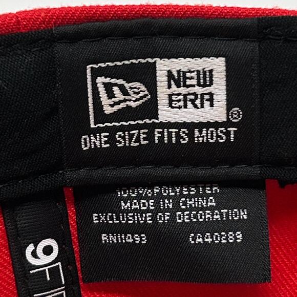 Houston Rockets Hat Cap NBA Basketball Clutch City 1967 New Era Snapback Red - Picture 9 of 10